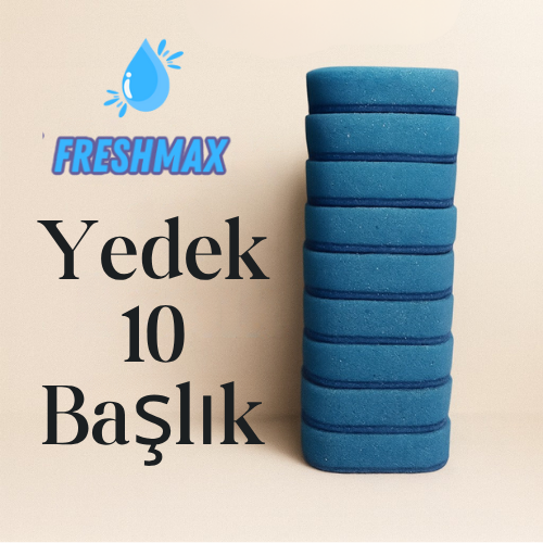 FreshMax Yedek 10 Adet Başlık