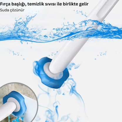 FRESHMAX Kullan At Başlıklı Hijyenik Tuvalet Fırçası